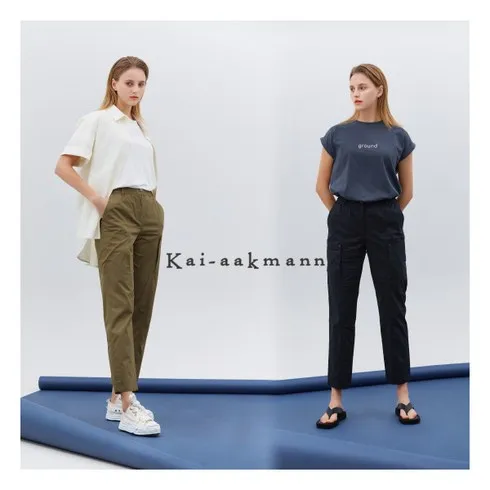 2024년 최고의 Kaiaakmann 썸머 테이퍼드 여성 팬츠 2종 베스트상품