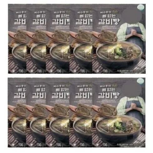 2024년 최고의 박수홍 착한 뼈없는갈비탕 750g x 10봉 추천상품