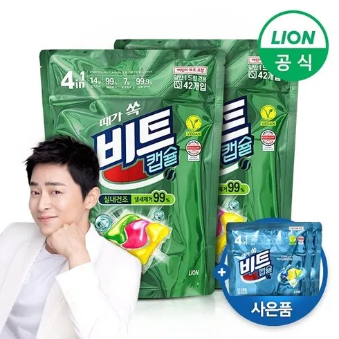 가성비최고 비트 실내건조 캡슐세제 28개입x6팩주방세제제습제 리뷰