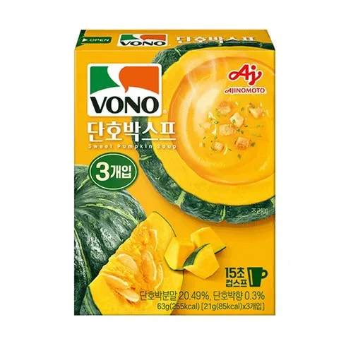 강력추천 시그니처 단호박스프 밀키트 300g X 10팩 리뷰