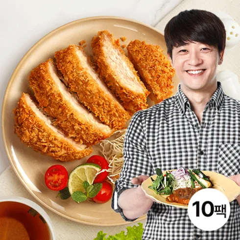 가성비최고 알렉스 튀겨나온 돈까스 14팩 돈까스 소스 1병 베스트상품