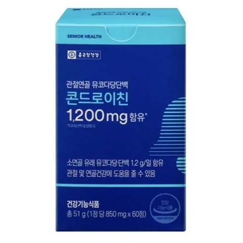 2024년 최고의 관절건강 콘드로이친 뮤코다당 단백 1200 12박스 베스트8