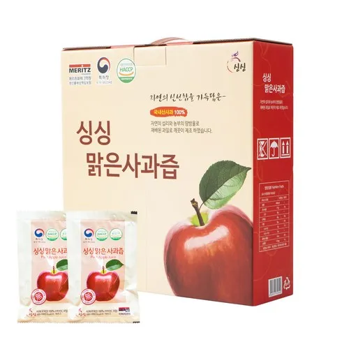 가성비최고 넉넉한 사람들 사과즙 100ml 100포 베스트상품