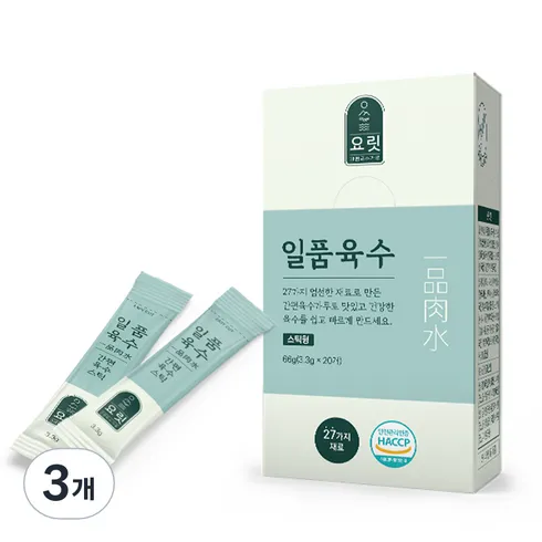 가성비최고 요릿 일품육수 20스틱X8박스 베스트8