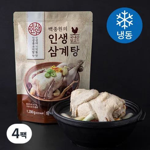 강력추천 인생삼계탕 1200g x 8팩 리뷰