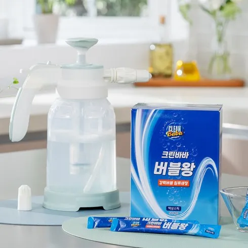 가성비최고 한번에 싹 버블왕 세정제 100개 (방송에서만 파워 노즐 베스트상품
