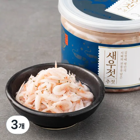 강력추천 김정배명인새우젓500g4통 리뷰