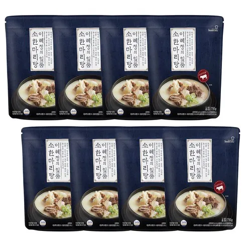 가성비최고 소한마리탕 700g x 8팩 리뷰