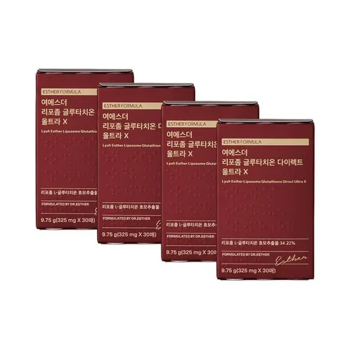 가성비최고 여에스더 리포좀 글루타치온 다이렉트 울트라X 6박스 베스트상품