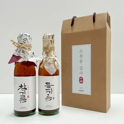 강력추천 참기름들기름선물세트 베스트상품